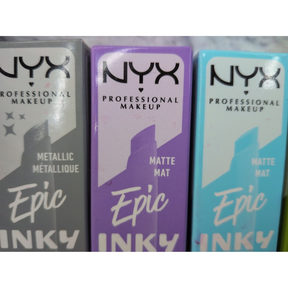 5 NYX LOT😍Matte Liquid Liner Waterproof Epic Wear Ink Eyeliner Stix Mixed Set - Picture 5 of 6